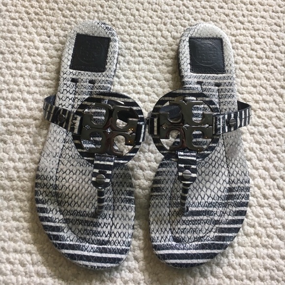 Tory Burch Miller Sandals authentic - Picture 1 of 4